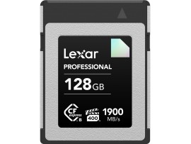 Lexar 128GB Professional CFexpress Type B Card DIAMOND Series LEXAR LCXEXDM128G-RNENG 